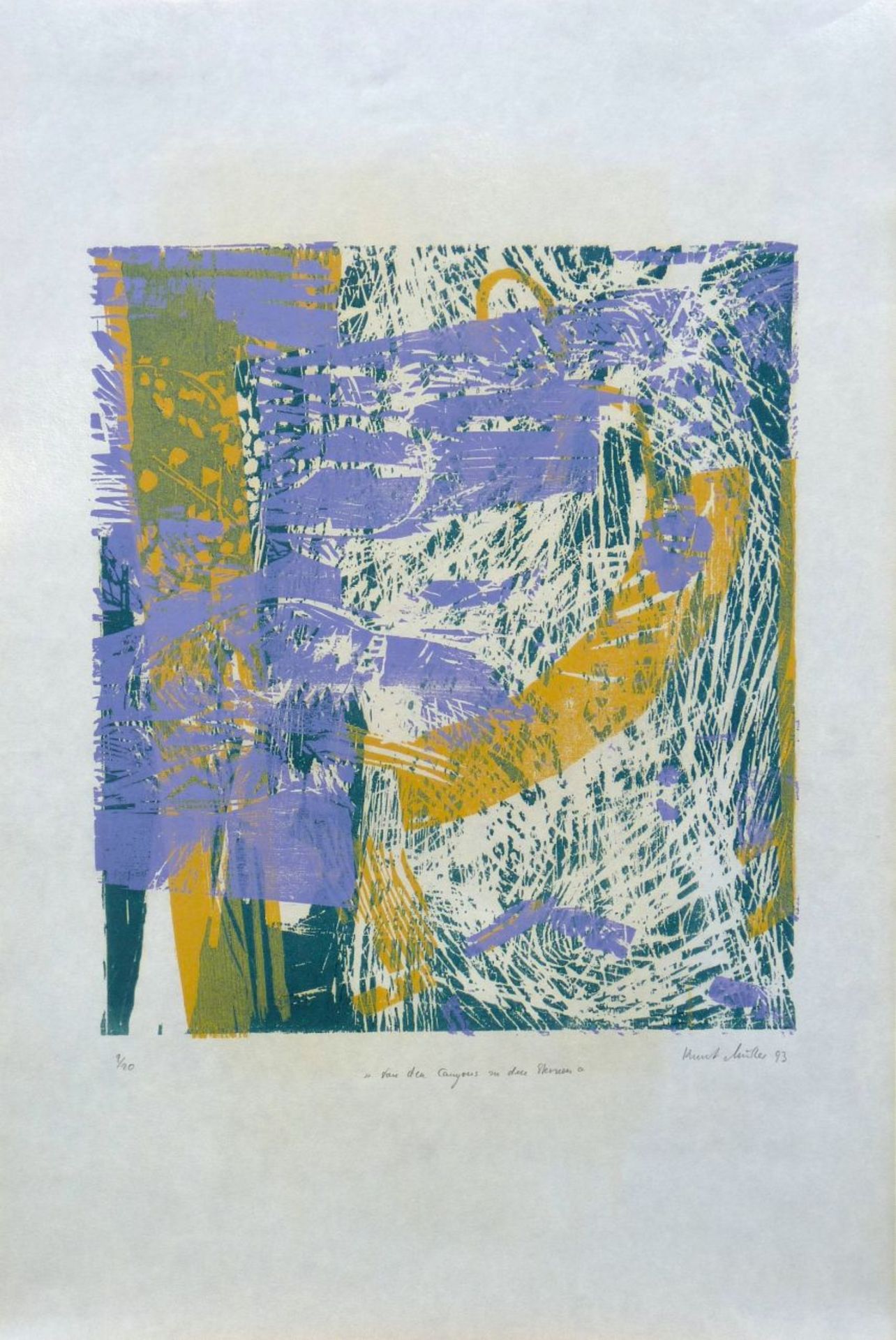 VERSCHIEDENE, : MAPPE: "Messiaen", 1993 - Bild 5 aus 7