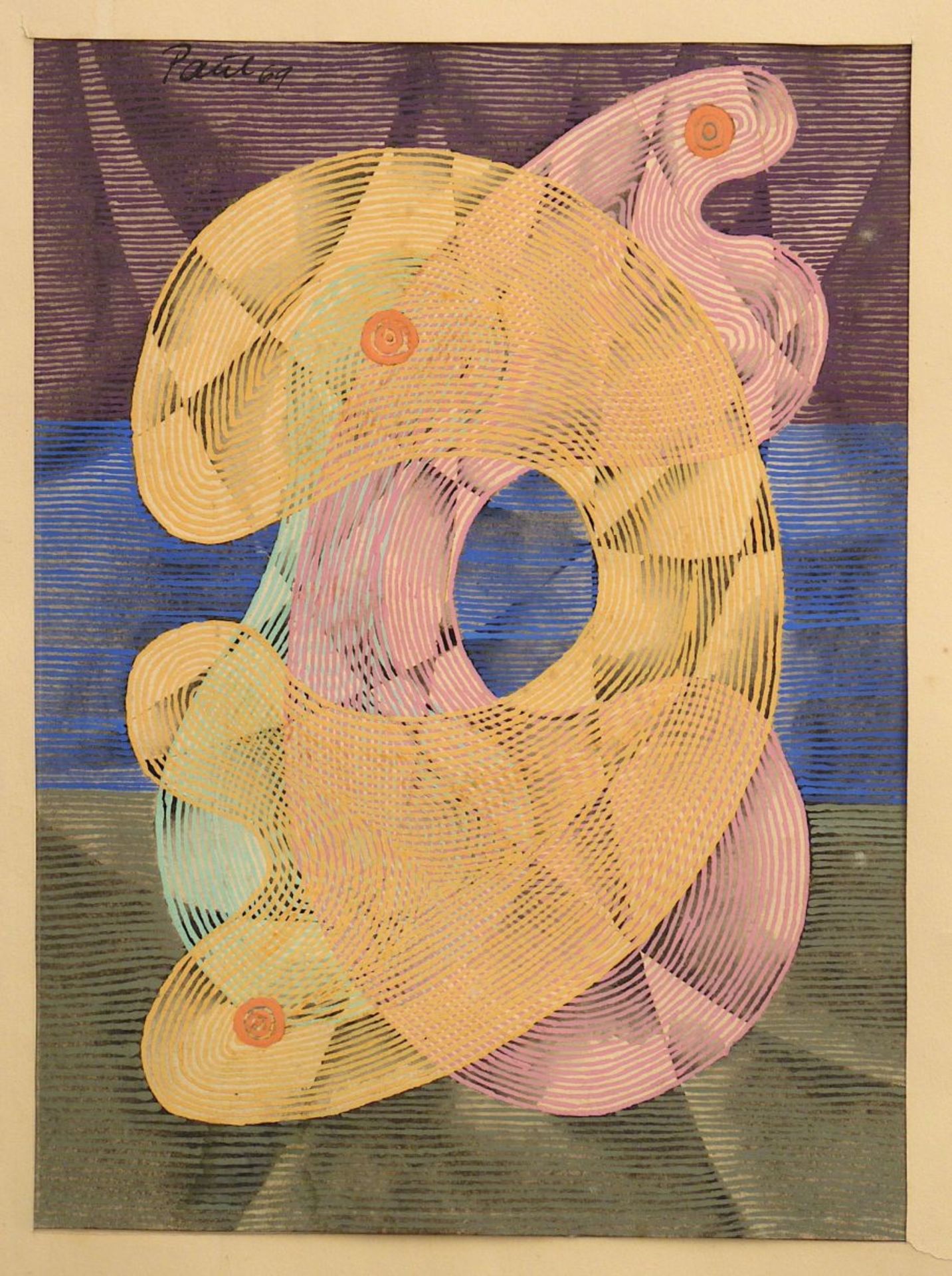PAUL, GEORG: "Komposition", 1969