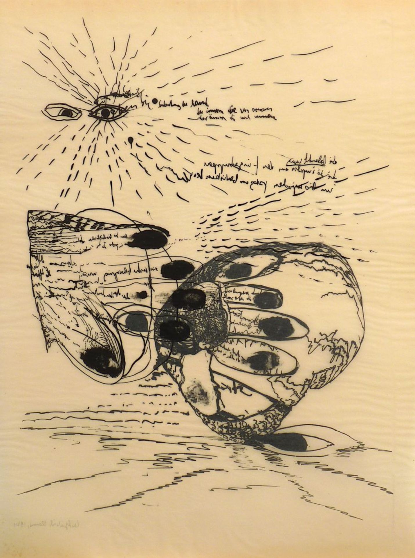 CLAUS, CARLFRIEDRICH: "Handreflexion", 1974