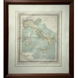 Italy, 1860 author James S. Virtue, London. Cm 34x26. With wooden frame 51x43 cm. Very good