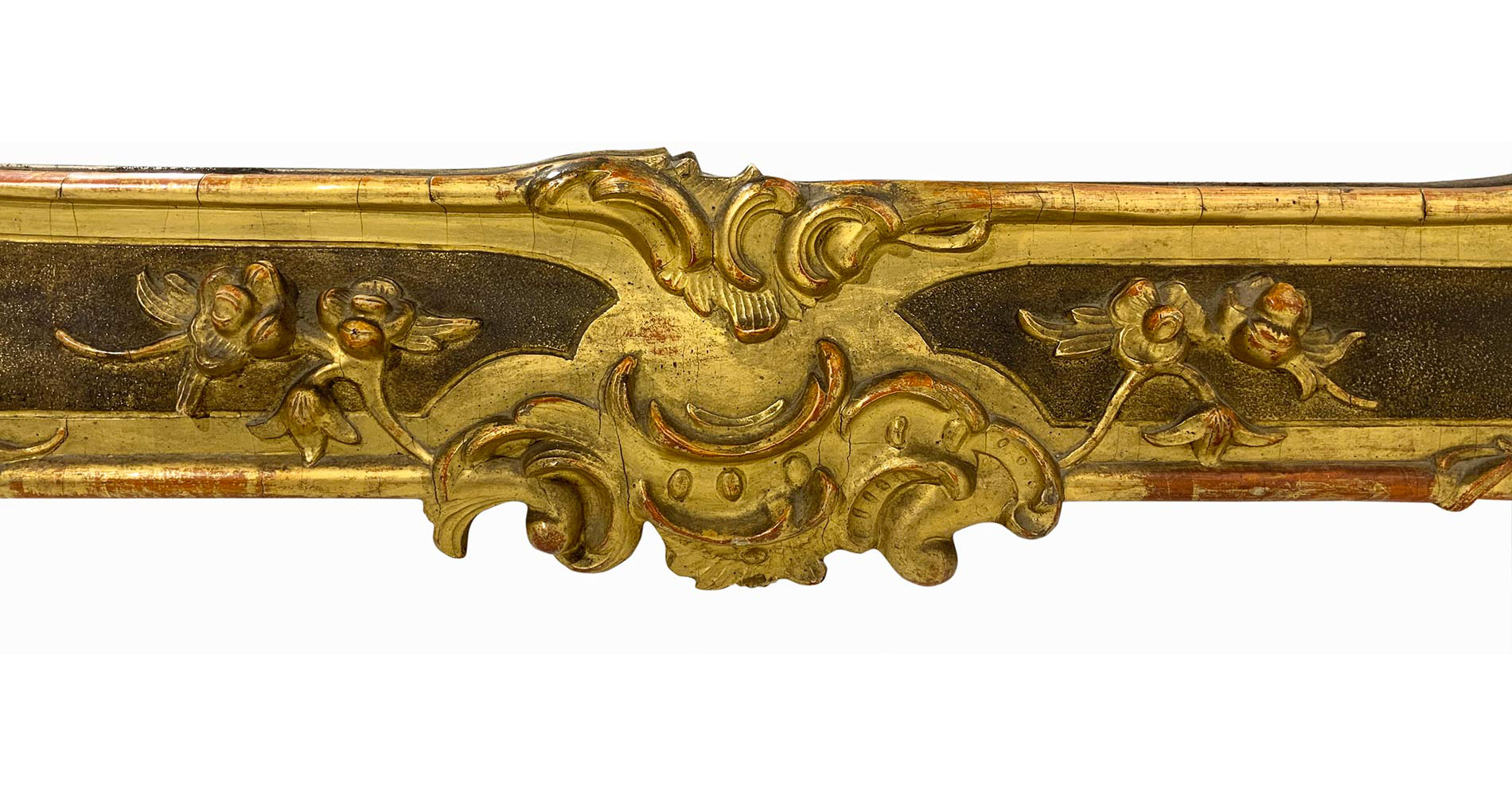 Rectangular mirror in gilded wood, XIX century. H cm 170x100 - Image 3 of 3