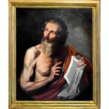 Jusepe De Ribera - know as Lo Spagnoletto. Xativa, 1591 - Naples 1652. San Girolamo, 78.5 x 64.5 -