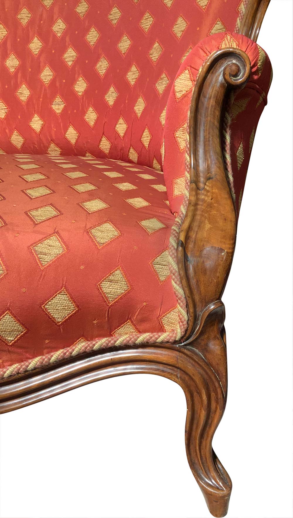 Sofa Louis Philippe, nineteenth century. Upholstery reconditioned. - Image 2 of 4