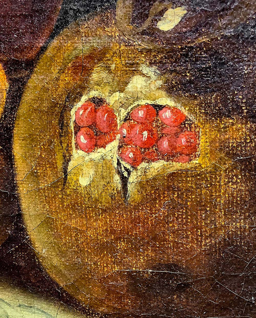 Oil painting on canvas. All. by Antonio Maria Vassallo (Genoa, 1620-Milan, 1672). Monkey and fruit. - Image 3 of 5