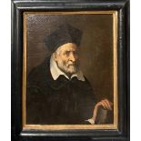 Oil painting on canvas. All. by Marco Antonio Bassetti (Verona 1586-1630), Portrait of man