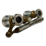 Mappin & Webb, UK, late nineteenth century. Theather binoculars in nacre.