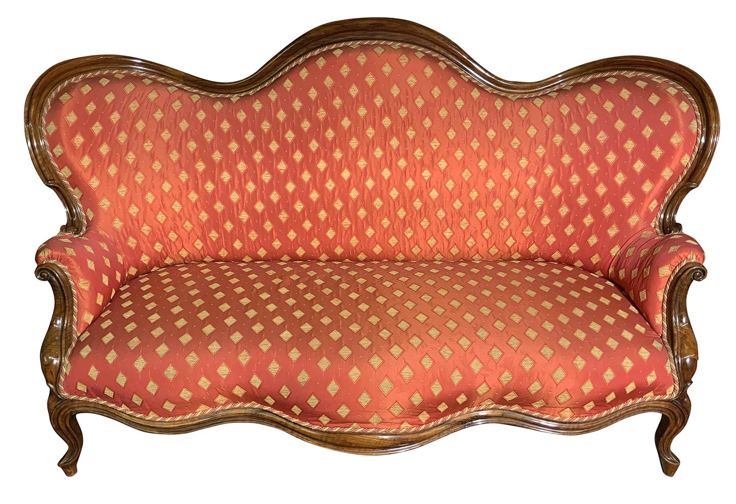 Sofa Louis Philippe, nineteenth century. Upholstery reconditioned.