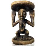 Headrests in Kakwa wood. Uganda, the twentieth century, 21 x 14 cm.