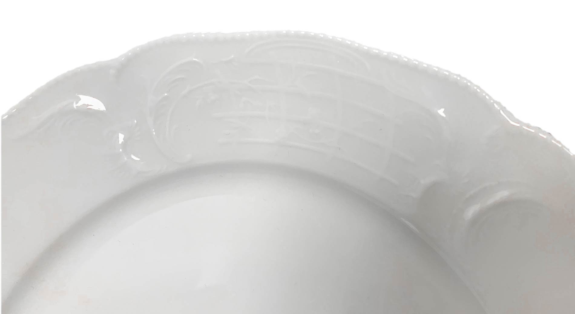 Dining set for 12, Rosenthal porcelai, Classic Sanssouci Germany-white, XX century. Consisting of: - Image 6 of 6