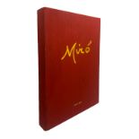 Set of prints by Miro (1893 - 1983) in folio, n. 50 color plates, signed on plate, protected by