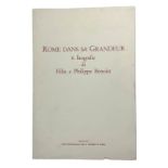 Lot of 6 lithographs of Rome Dans Sa Grandeur Fèlix and Philippe Benoist. Cm 50x34.