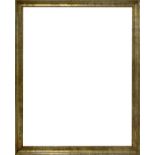 Wooden frame with half golden reed leaf, nineteenth century style. External dimensions 120x90 cm.