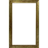 Wooden frame in leafy golden tray, nineteenth century style. External dimensions 124x74 cm.