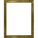 Wooden frame in leafy golden tray, nineteenth century style. External dimensions 114x94 cm.