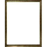 Wooden frame with half golden reed leaf, nineteenth century style. External dimensions 107x87 cm.