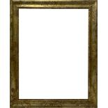 Wooden frame in leafy golden tray, nineteenth century style. External dimensions 96x76 cm. Internal