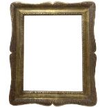Wooden frame in leafy golden tray, nineteenth century style. External dimensions 73x61 cm. Internal