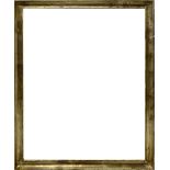 Wooden frame with half golden reed leaf, nineteenth century style. External dimensions 86,5x66,5
