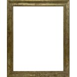 Wood frame on golden tray Leaf. In the nineteenth-century style. External dimensions 96x76 cm.