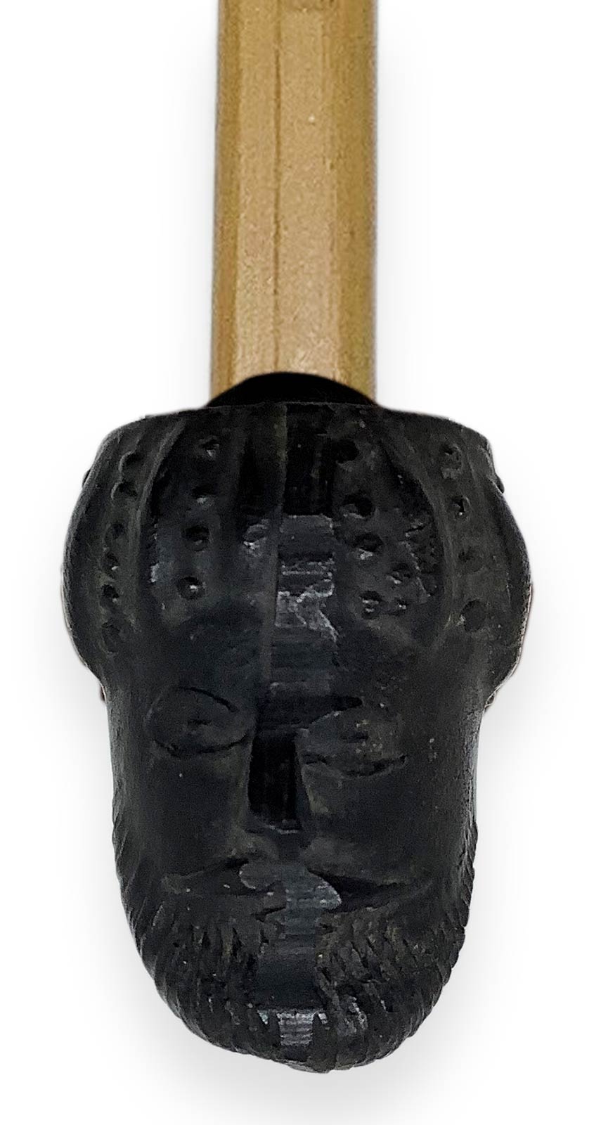 Pipe "Arab Emir" - Turkey. Late 1800s. with clay tobacco chamber and shank, ebonite mouthpiece with - Image 4 of 5