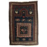 Carpet Kasak Fachralo, Western South Caucasus, Late 1800s, cm. 155 X 126, warp, weave and fleece