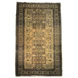 Ardebil Carpet, northwestern Persia, 1960, cm. 260 X 169, warp, weft and fleece in cotton and wool