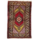 Yahyali Carpet , Central Anatolia, 1930 ca, cm. 170 X 107. Good condition