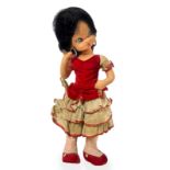 Lenci doll type, Gitana, h 42 cm