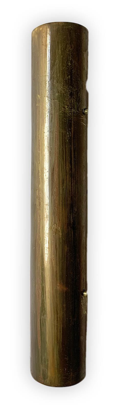 Group Ranked # 4 in brass wall lamps, Italian production. Neon lighting, otraces. 40s. - Image 2 of 8