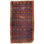 Dagestan Carpet , North Eastern Caucasus, Late 1800s, cm. 166 X 90, warp, weft and wool fleece.