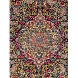 Kirman carpet, southern Persia, vintage mid-twentieth century, cm. 231 X 142, excellent condition.