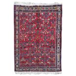 Mahal Carpet, western Persia, cm 202x161. Good condition
