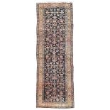 Malayer Carpet, Western Persia, 1940, cm. 350x110. Good condition