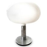 Sirrah, design Franco Albini and Franca Helg, model AM / AS. Table lamp with spherical diffuser in