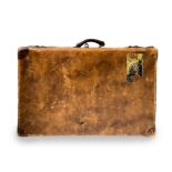 Rigid Suitcase vintage. Cm 38x63x17;