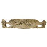 Cart Key bearing the written "Lion" Sicily, 19th century. Cm 86x19