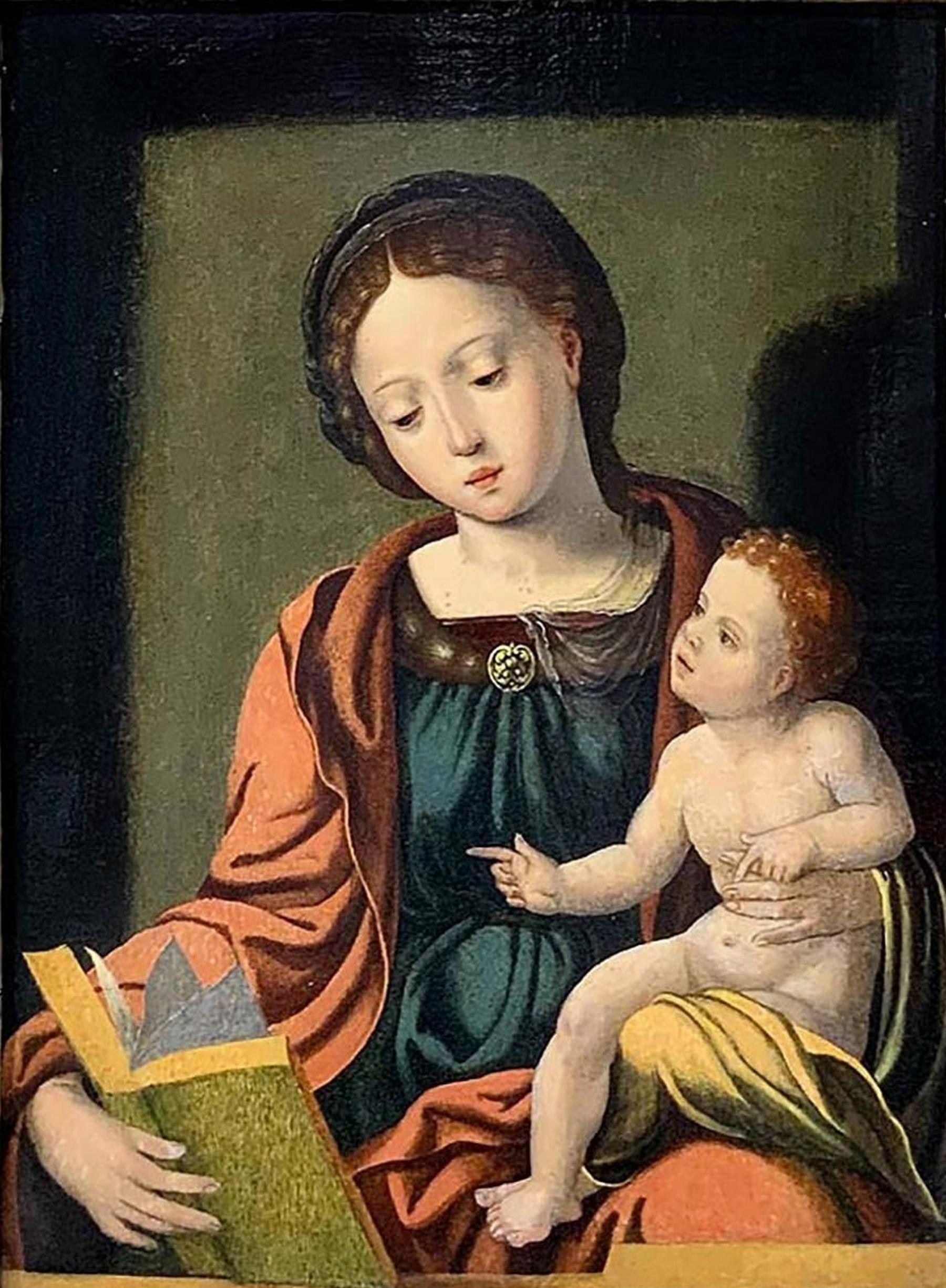 Pieter van Aelst or Coecke Pieter van Aelst (1502-1550 Aalst Brussels), Alleged artist. Madonna