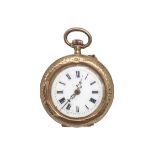 Pocket Clock gold 12 k