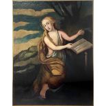 Oil painting on canvas depicting Magdalene. popular painting of the late eighteenth century.