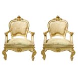 Ranked # 2 Seats in the beije tones and gold leaf, Louis Philippe, nineteenth century, coming from