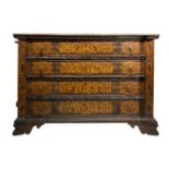 Chest of drawers from Lombardy, Caniana workshop, mid-18th century, allegedly by Giambattista