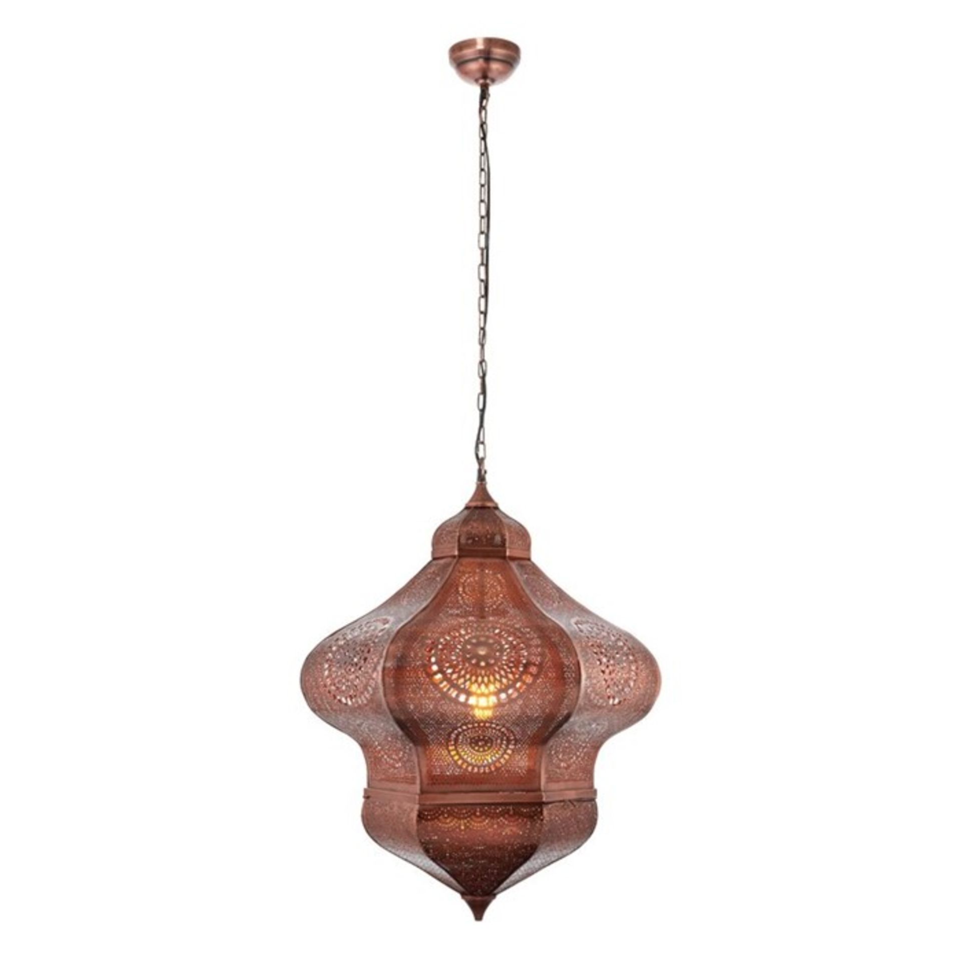 Latitude Vive Serena 1-Light Novelty Pendant (copper finish) (UEL5046 - 14754/6) 6G