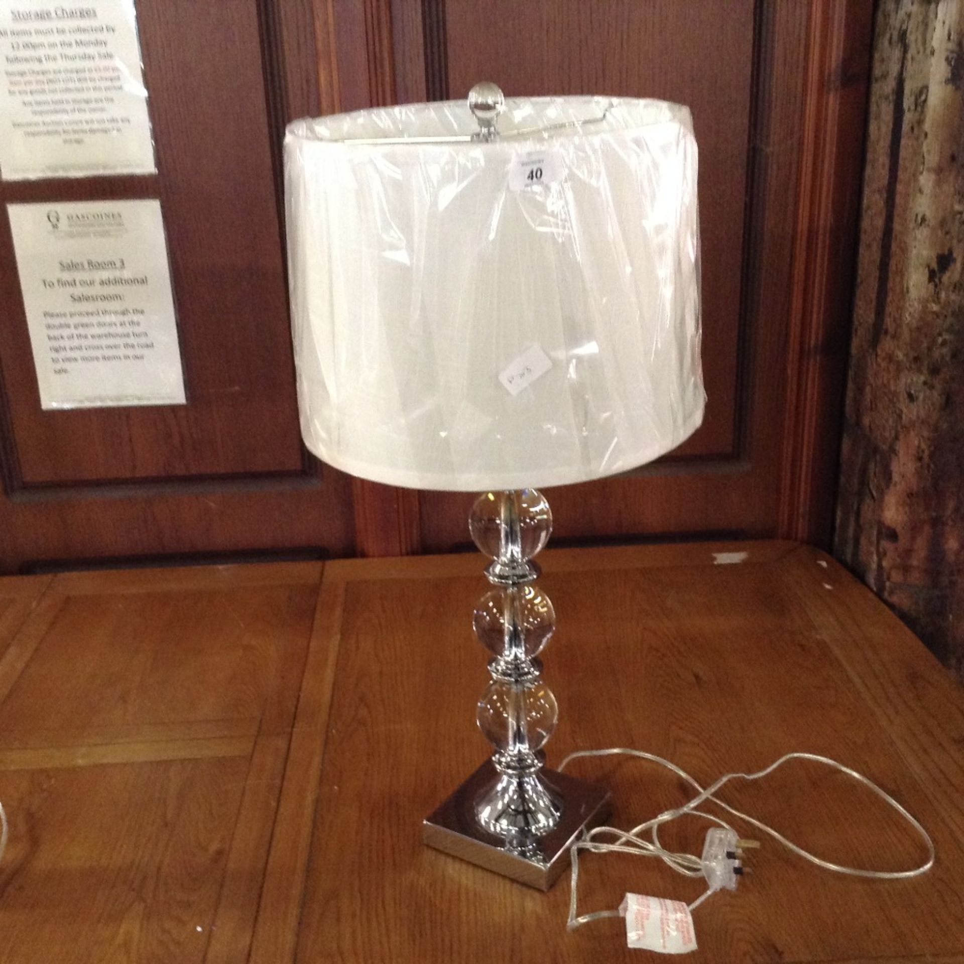 CRYSTAL BALL LAMP