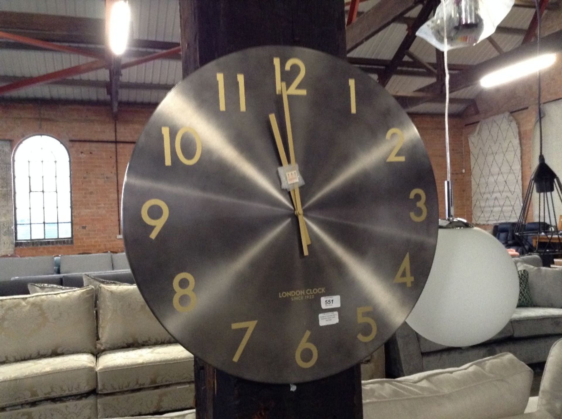 London Clock Company Oversized 60cm Wall Clock (LD