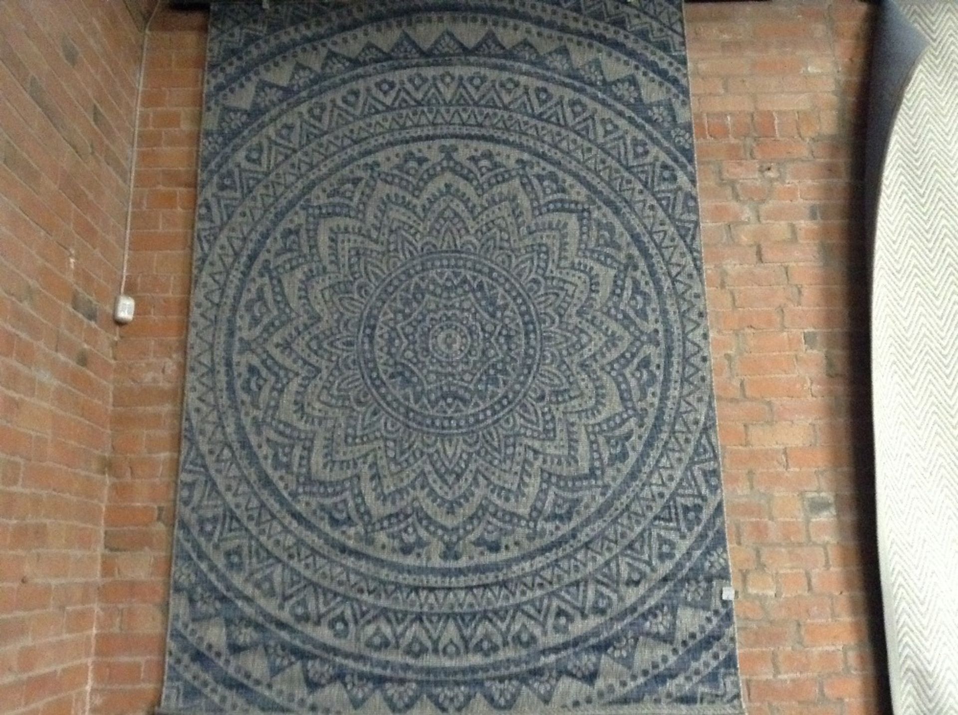 World Menagerie Atlanta Grey/Blue Rug(HVO73543 - 15427/35)