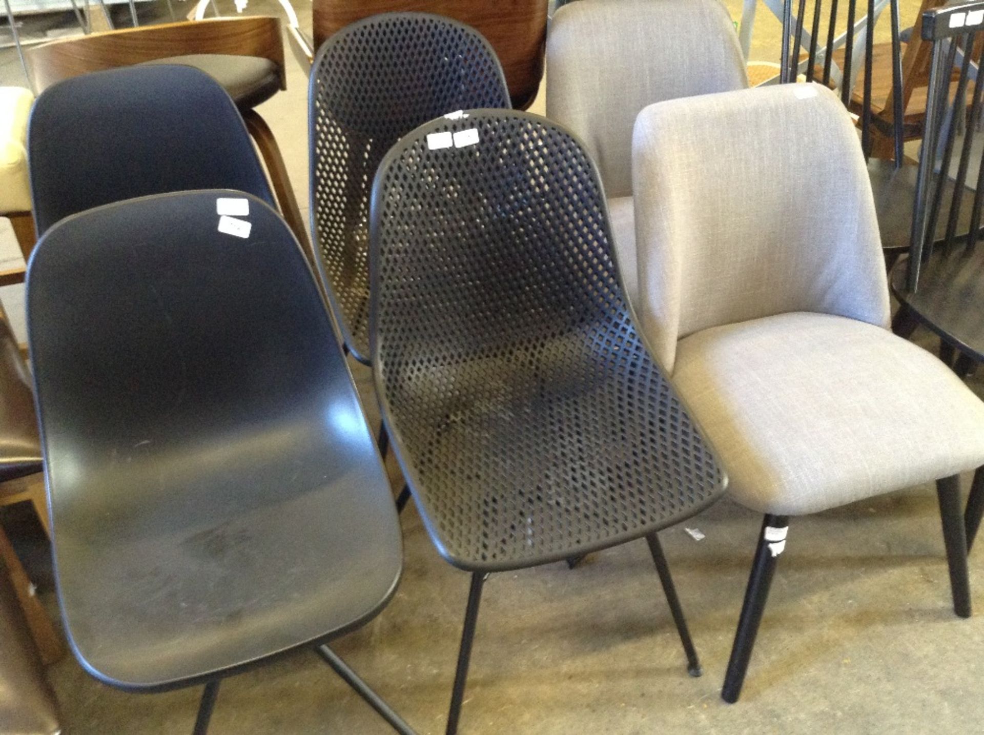 Leitmotiv Dining Chair Diamond Mesh x2 (OXQ10054 - 16528/6)