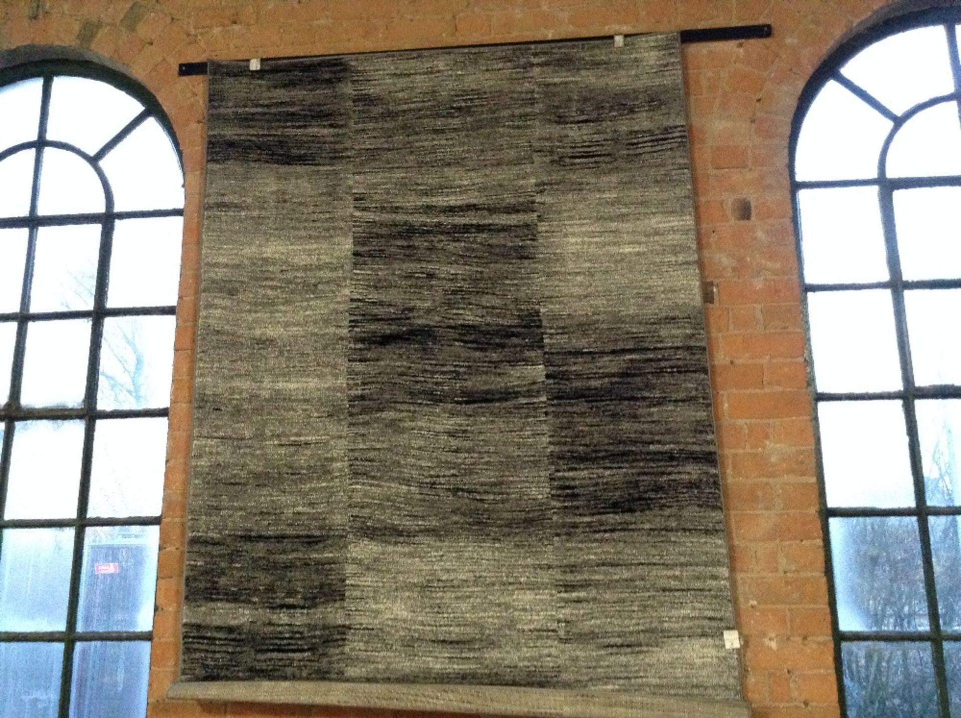 Longweave Annie Grey/Black Rug (ALAS6490 - 14570/1