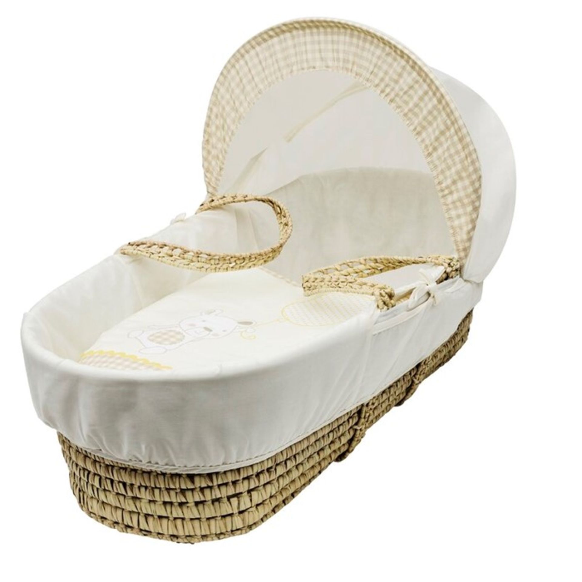 Harriet Bee Dash Moses Basket with Bedding and Stand(UKKV1086 - 15388/24) 2D