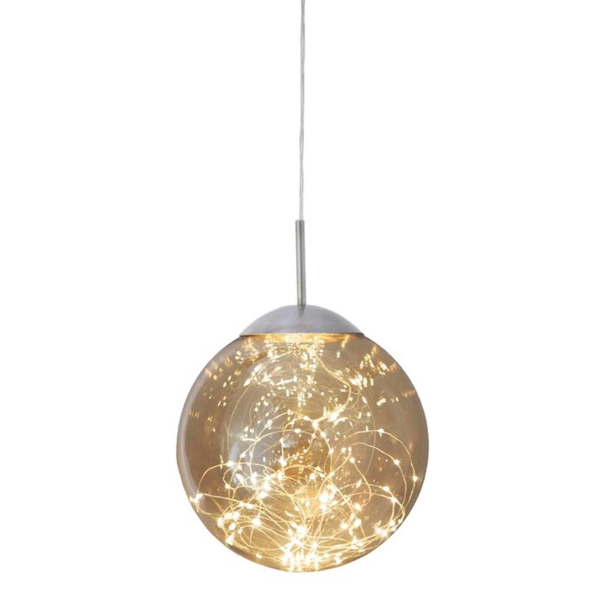 Home Loft Concept Lights 1-Light LED Globe Pendant (CLEAR)(HVO14527 - 16065/7) 7E