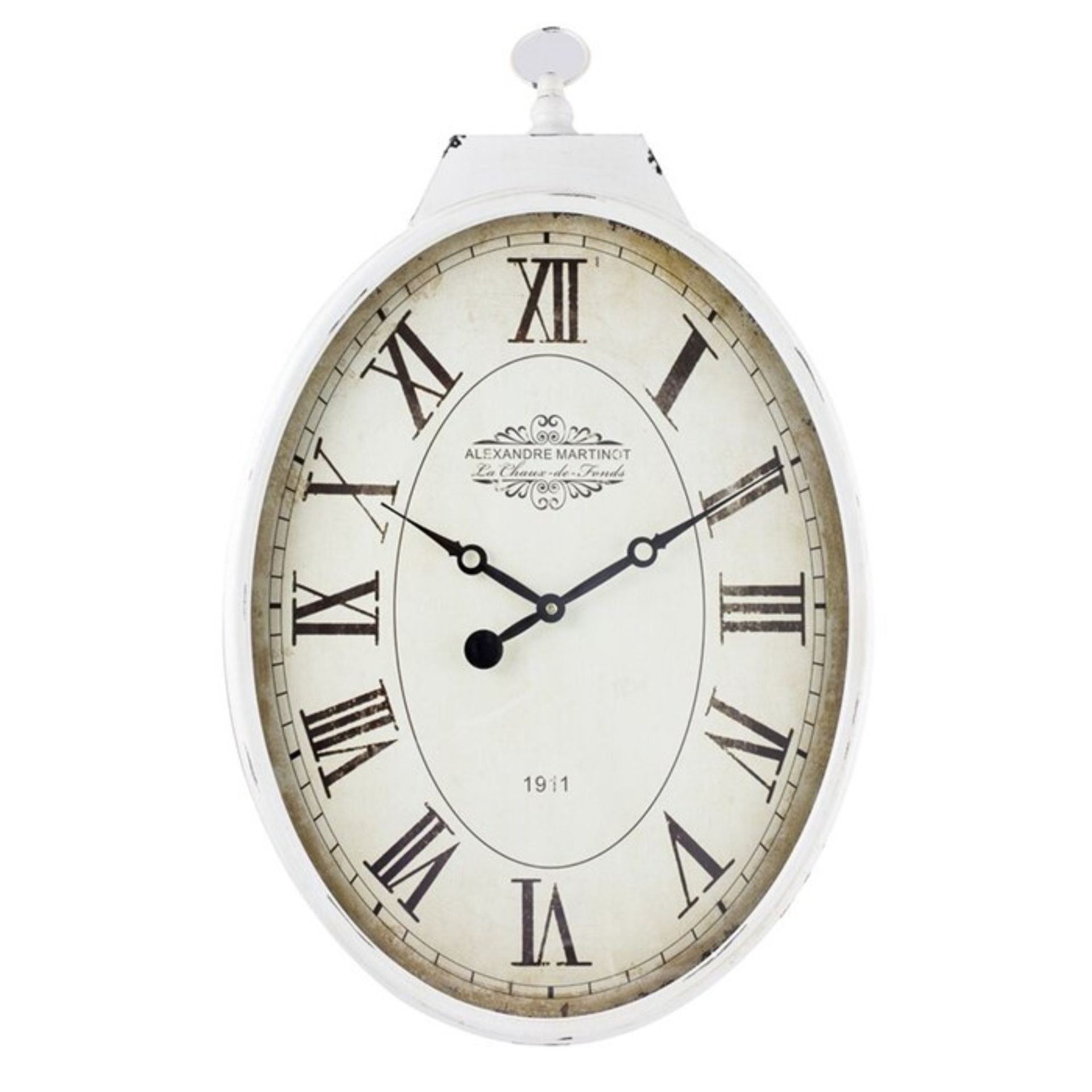 Lily Manor Darrell Analog Wall Clock (WHITE)(HVW12224 - 15388/15) 2D